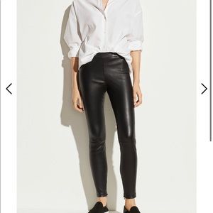 Vince leather leggings imS